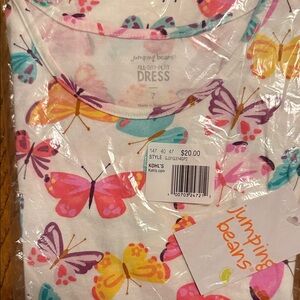 Jumping Beans Multicolor Butterfly Dress